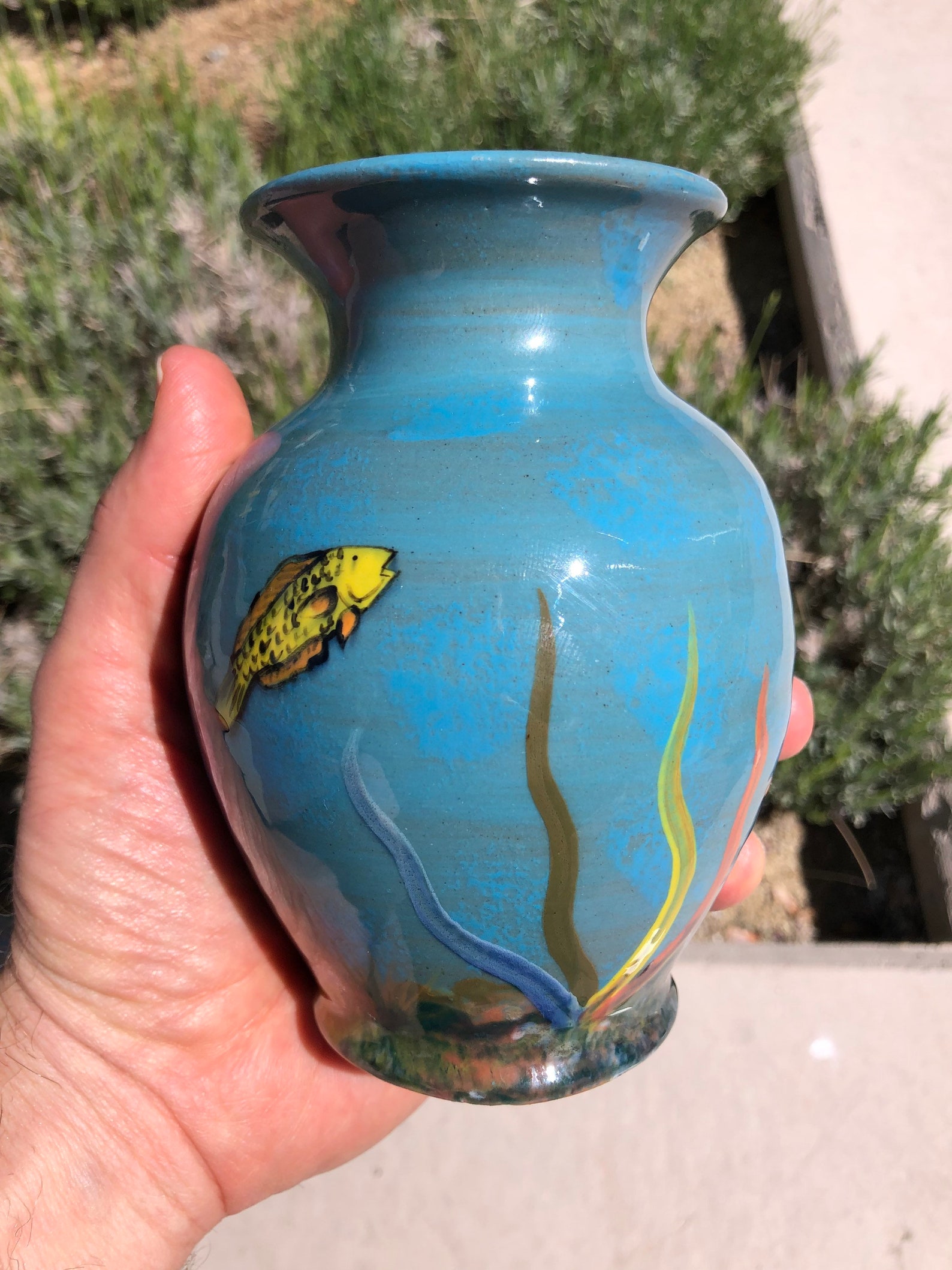 Vintage Original Wassi Art Jamaican Jamaica Art Pottery Vase Etsy