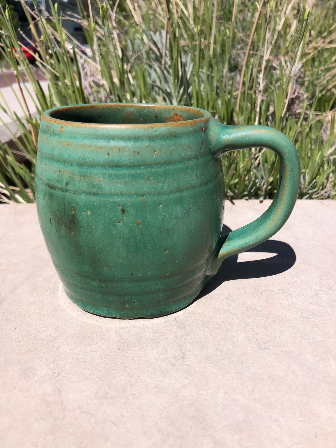 Roadside Craftsmen Pottery East Bloomfield New York Green Etsy