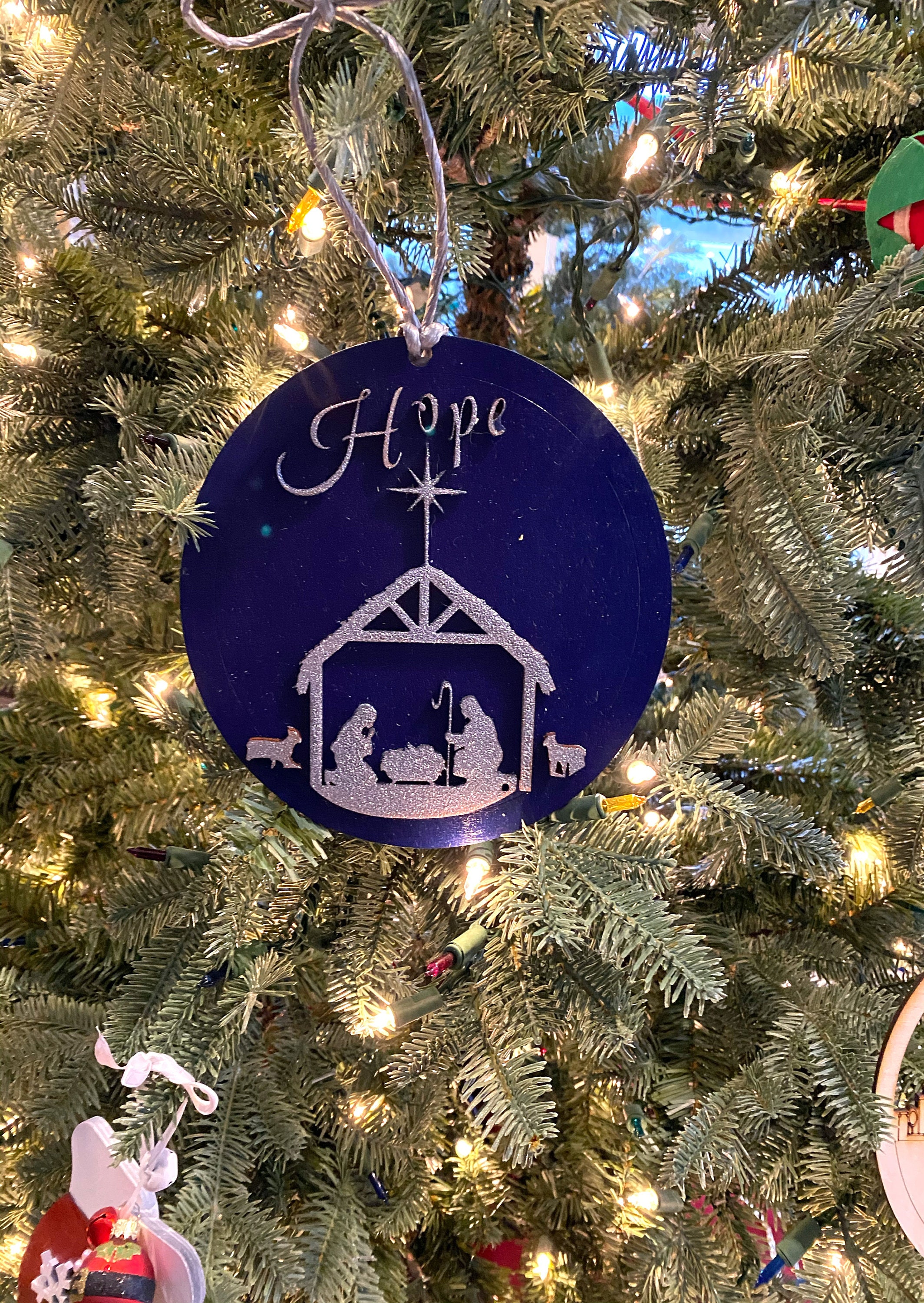 Nativity Christmas Tree Ornaments 