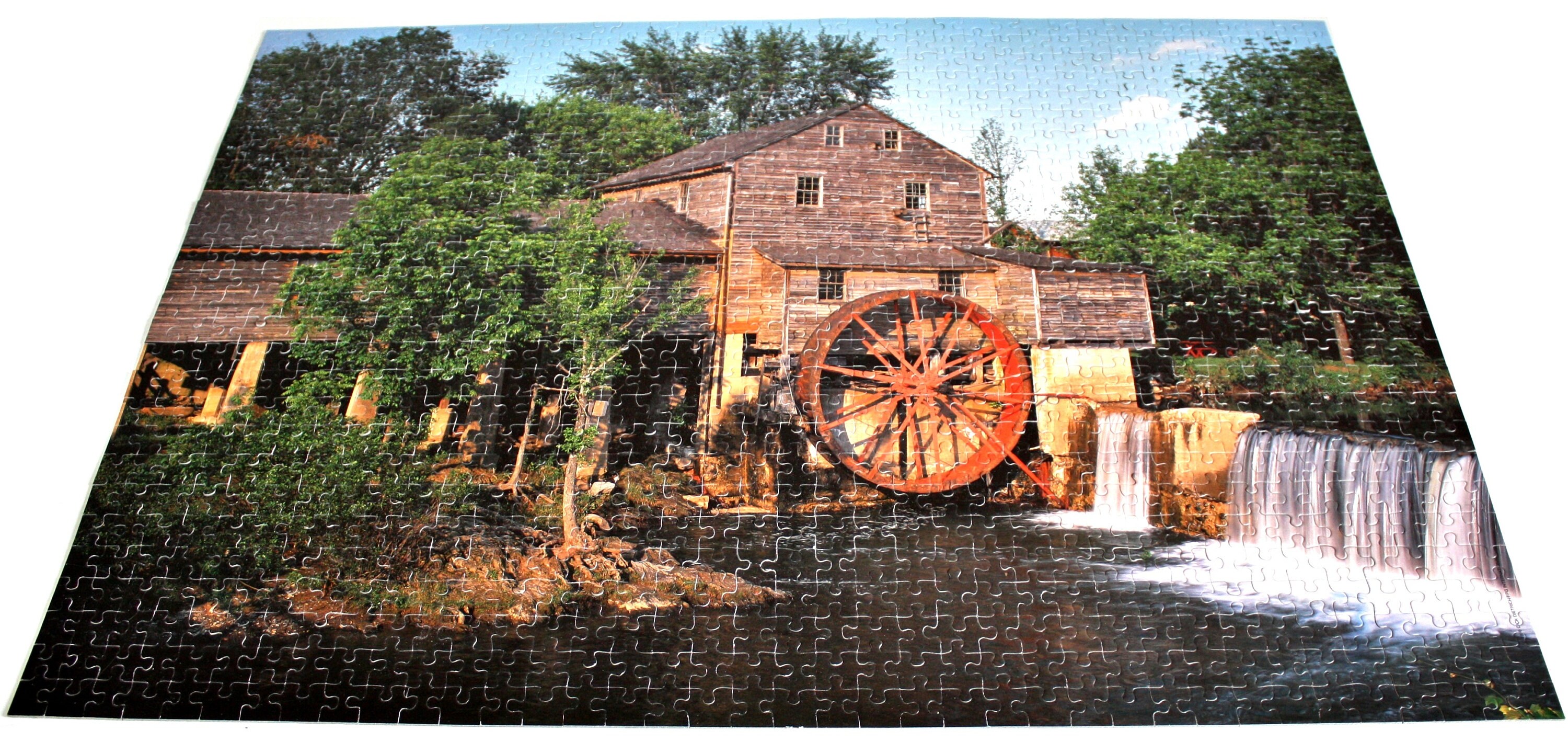 Pigeon Mill Puzzle 1000 Pieces Tennessee Jigsaw Puzzle Etsy