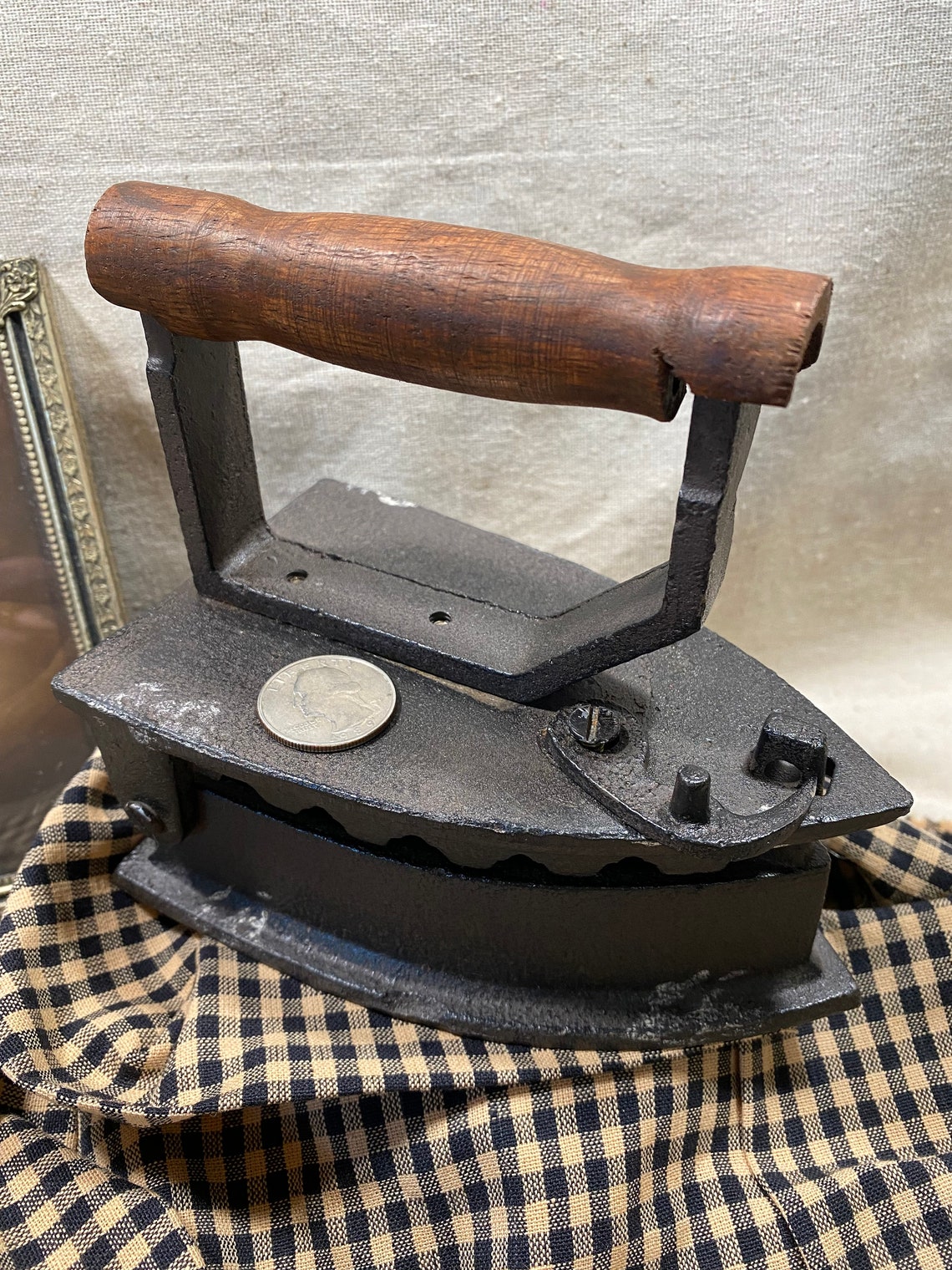 Vintage Inspired Iron Press Antique Replica Iron Press Iron Etsy