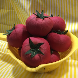 Tomato Tomatoe Handmade Fake Tomatoes Kitchen Food Farmhouse Food Fake Food Restaurant Props Food Props Garden Vegetables Pretend Food