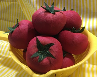 Tomato Tomatoe Handmade Fake Tomatoes Kitchen Food Farmhouse Food Fake Food Restaurant Props Food Props Garden Vegetables Pretend Food