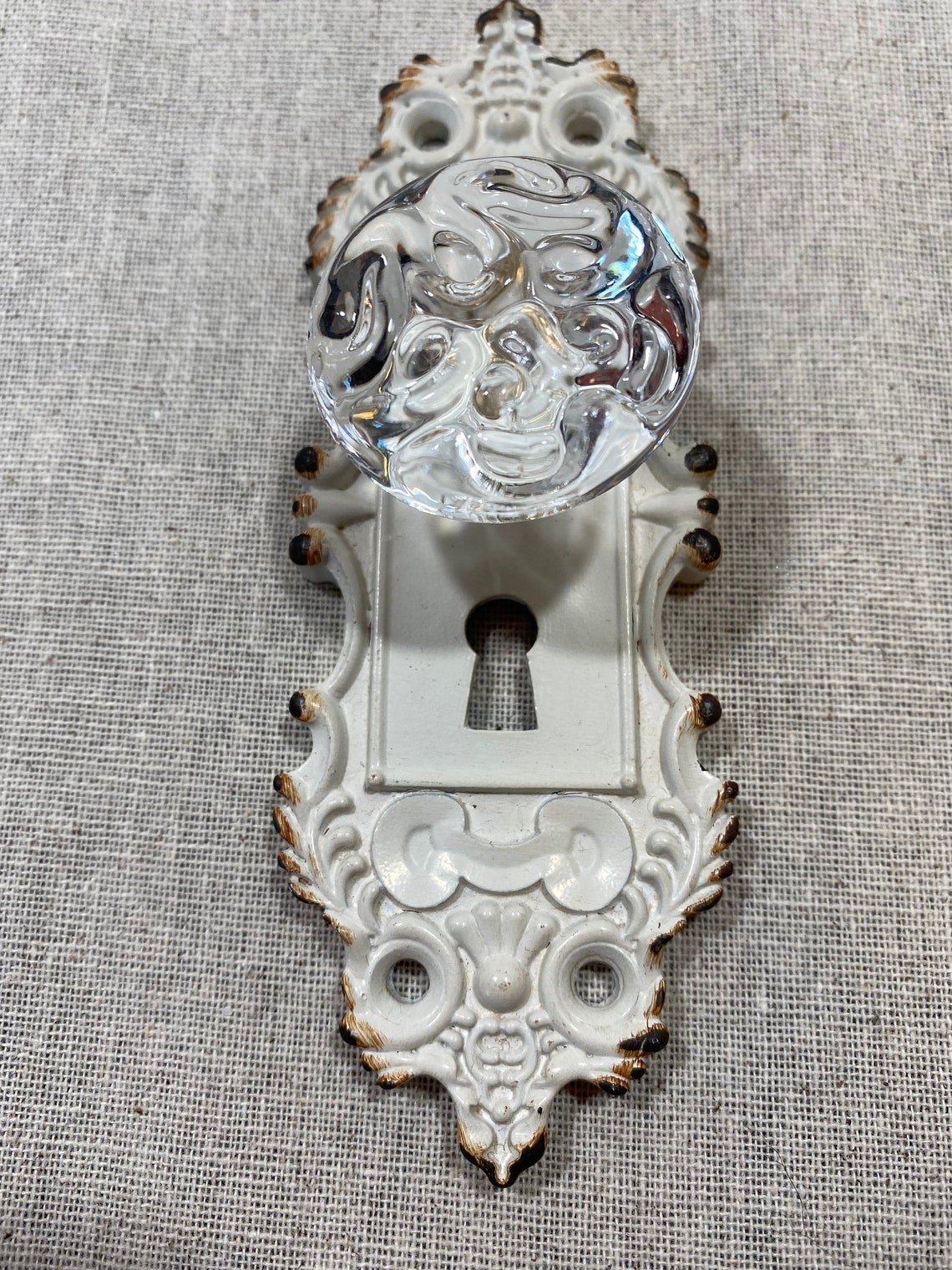 Vintage Door Knob Wall Hooks Glass Type Door Knob Hooks Etsy