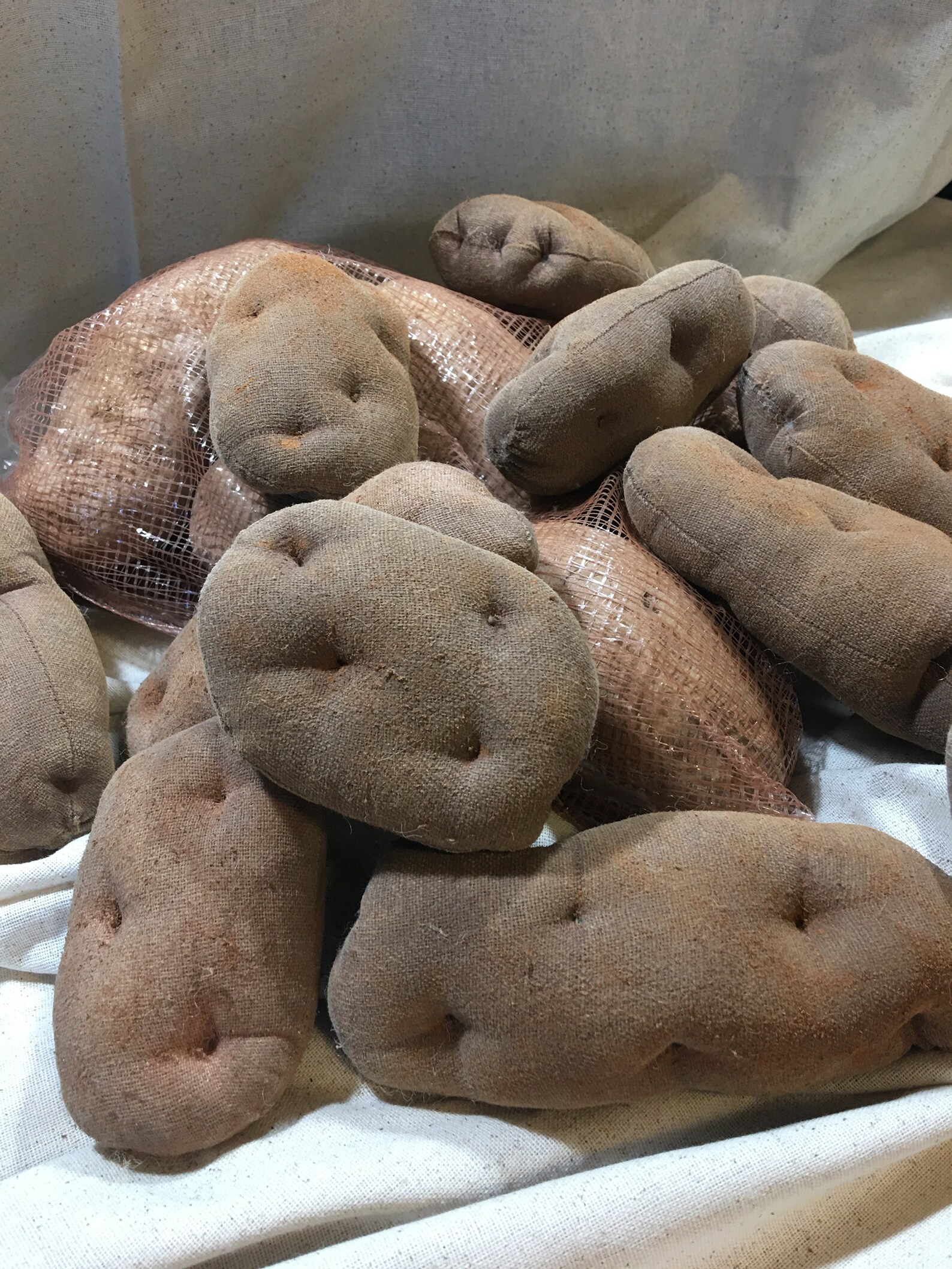 Handmade Potatoes Potato Spuds Fake Food Fake Potato Food Etsy