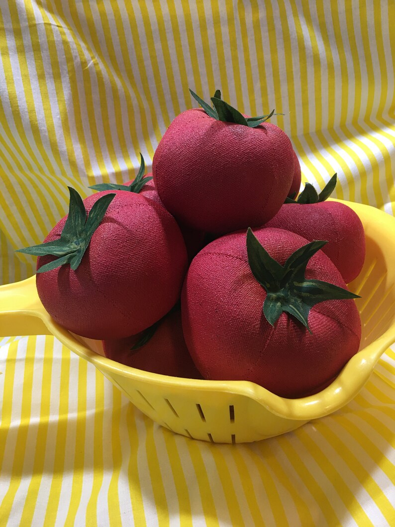 Tomato Tomatoe Handmade Fake Tomatoes Kitchen Props Etsy
