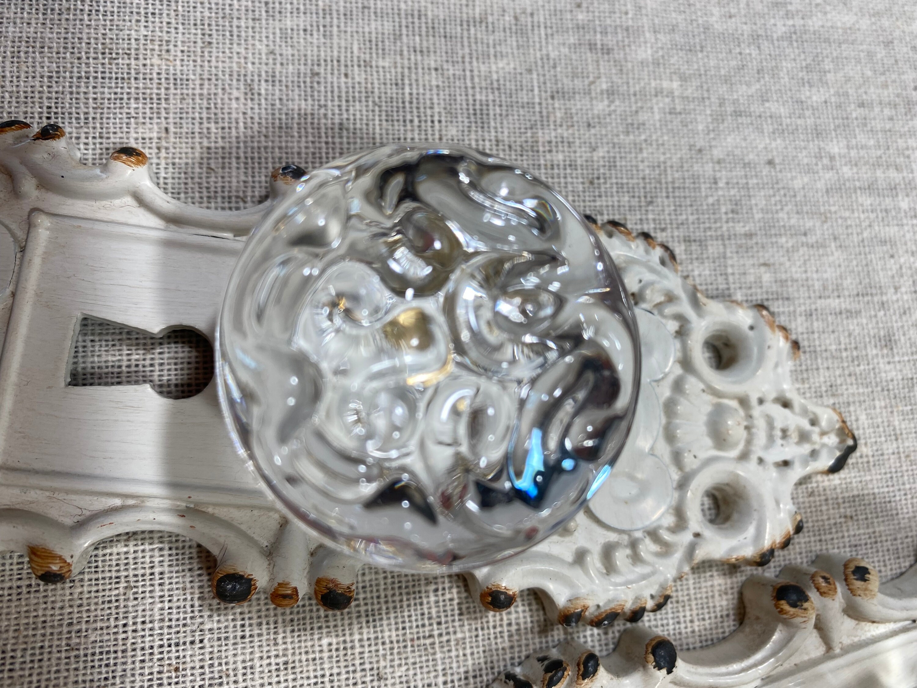 Vintage Door Knob Wall Hooks Glass Type Door Knob Hooks Etsy