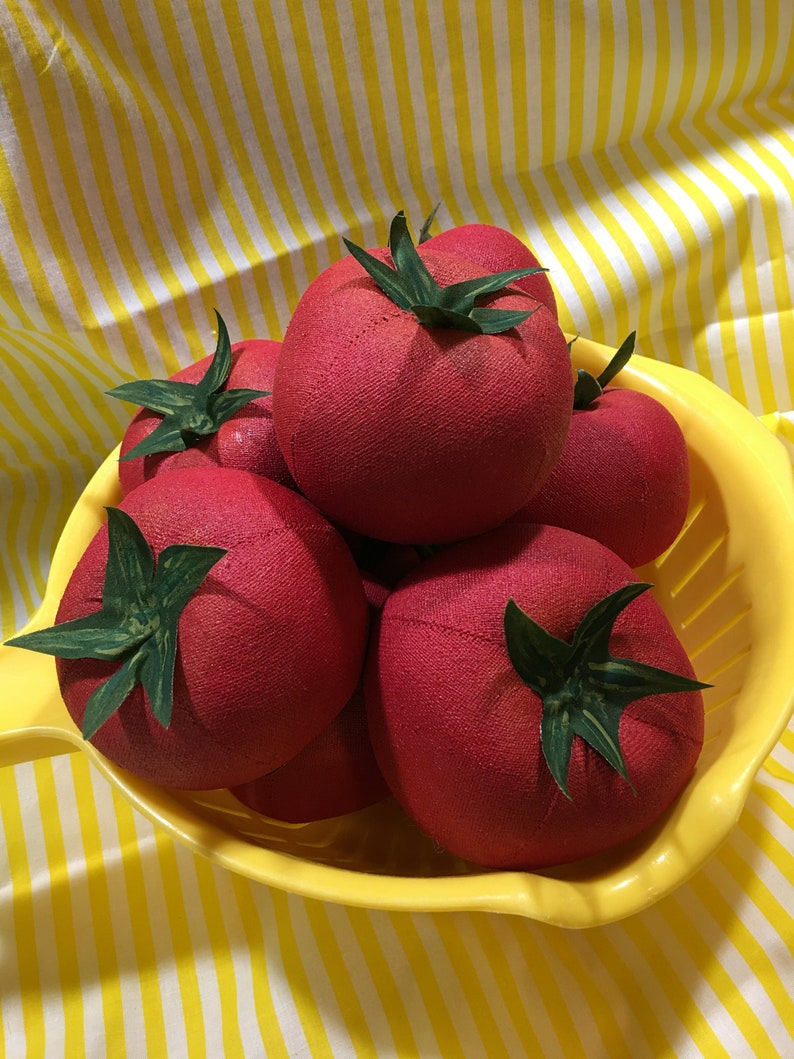 Tomato Tomatoe Handmade Fake Tomatoes Kitchen Props Etsy
