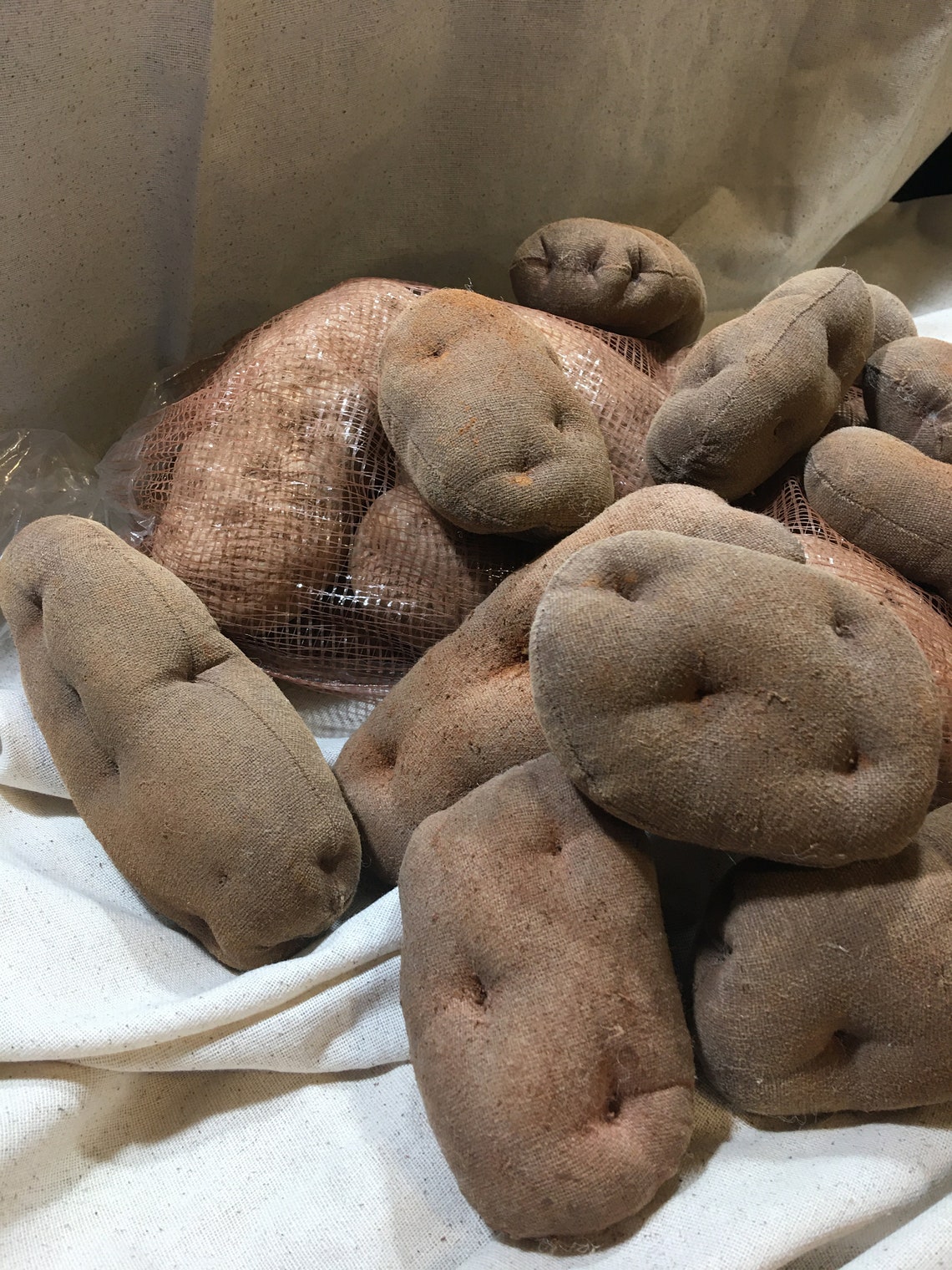 Handmade Potatoes Potato Spuds Fake Food Fake Potato Food Etsy