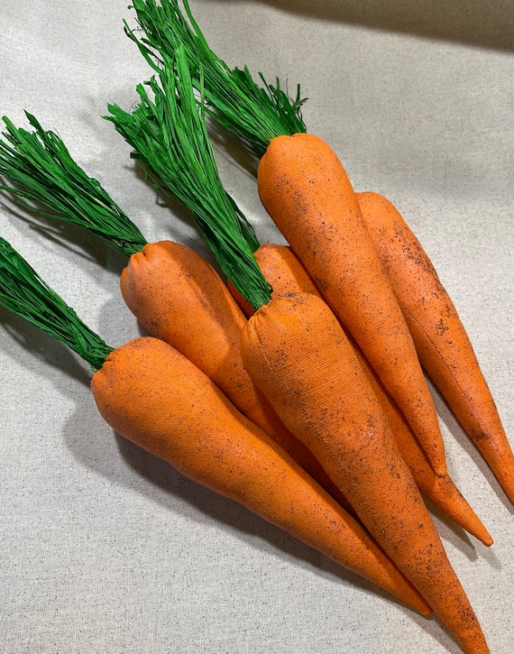 Bunny Carrot Fake 5 Inch Prop Bunny Carrot Fake 5 Inch Prop