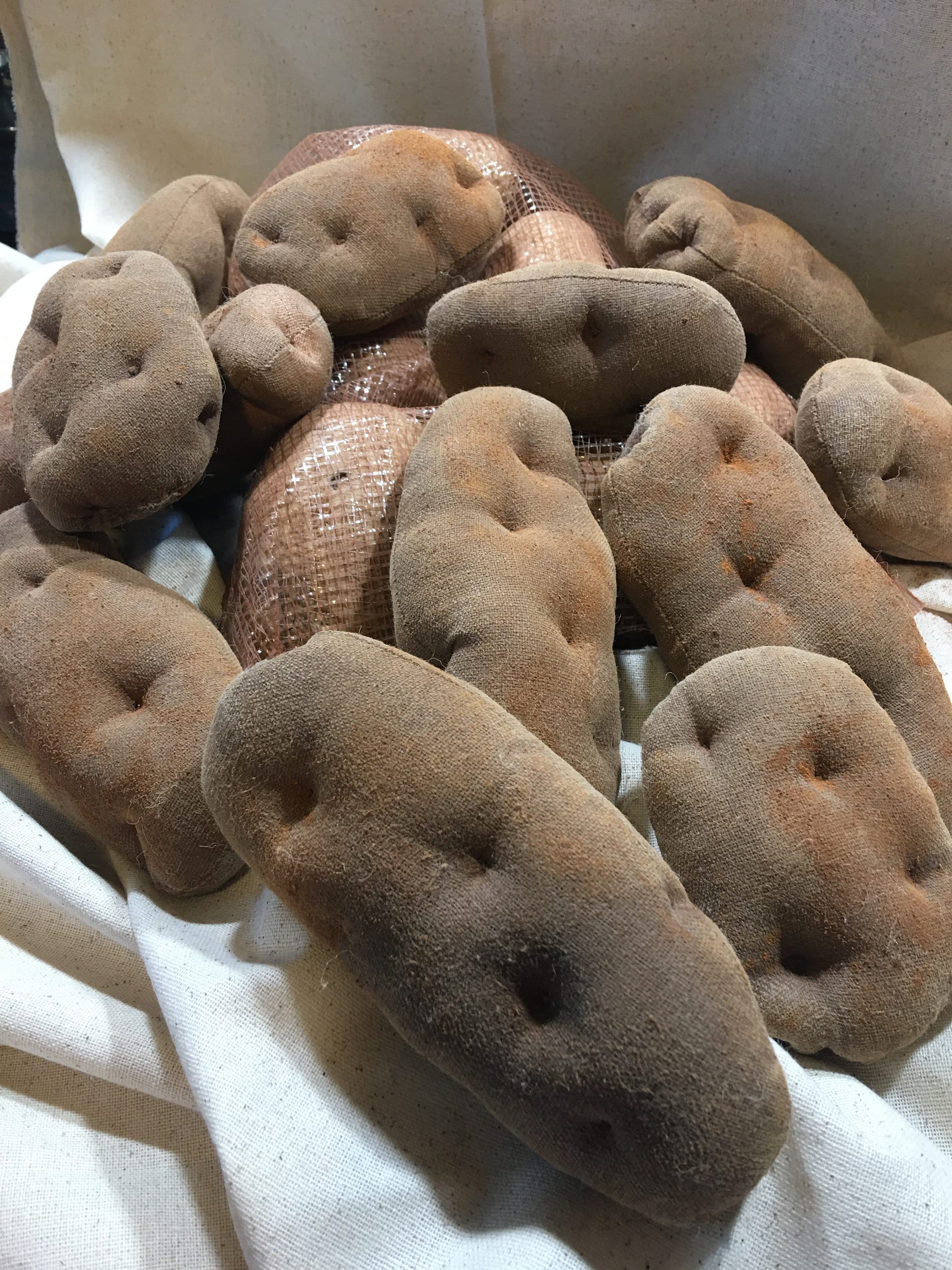 Handmade Potatoes Potato Spuds Fake Food Fake Potato Food Etsy