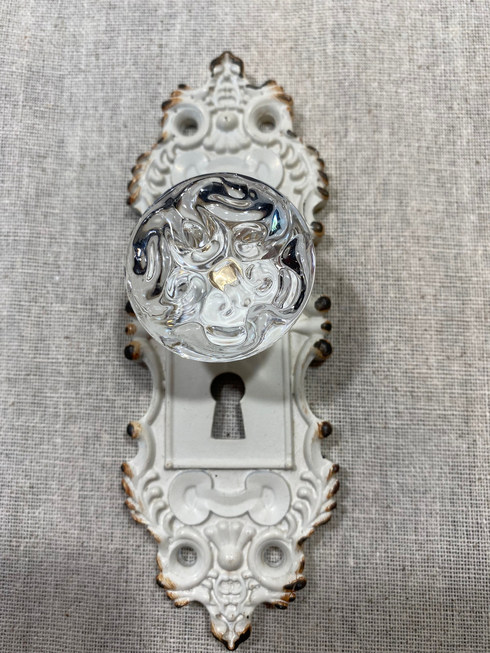 Vintage Door Knob Wall Hooks Glass Type Door Knob Hooks Etsy