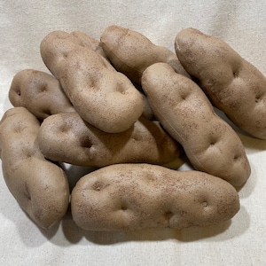 Handmade Potatoe, Potatoes Spuds Fake Food Fake Potato Food Props, Farmhouse Potato Country Spud Taters Pretend Food Fake Restaurant Food