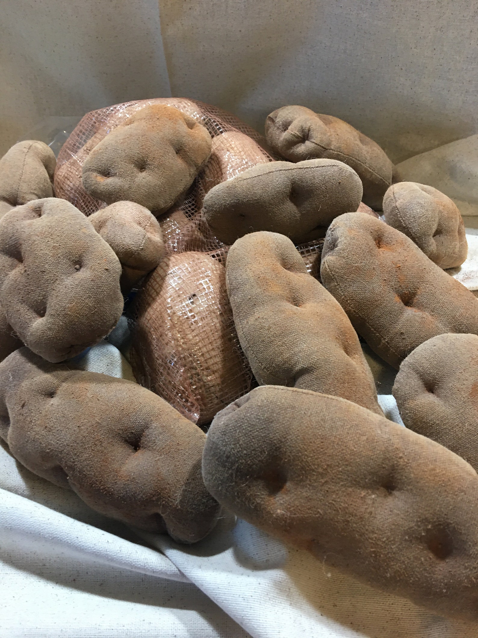 Handmade Potatoes Potato Spuds Fake Food Fake Potato Food Etsy