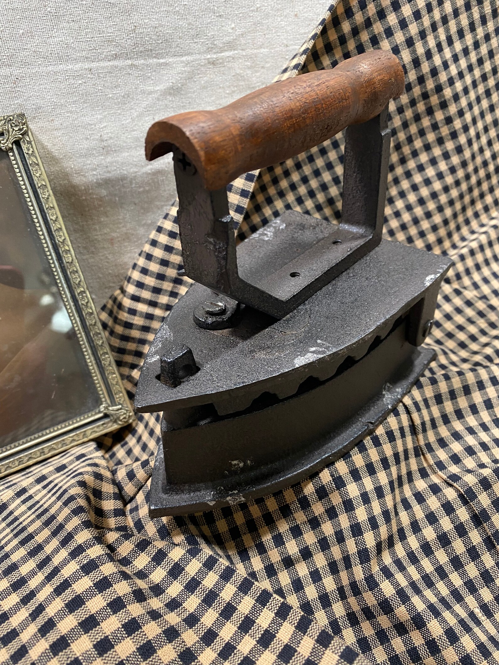 Vintage Inspired Iron Press Antique Replica Iron Press Iron Etsy