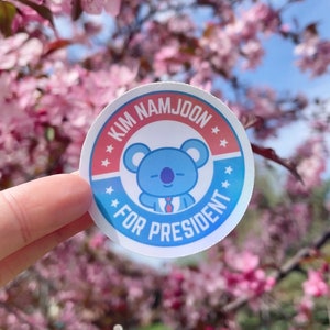 Kim Namjoon for President Sticker