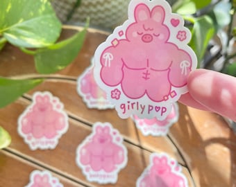 Buff Dwaekki Changbin Girlypop Babygorl sticker