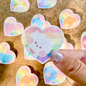 lgbt21 BTS pride stickers