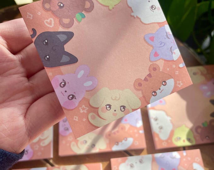 Aniteez sticky note pad