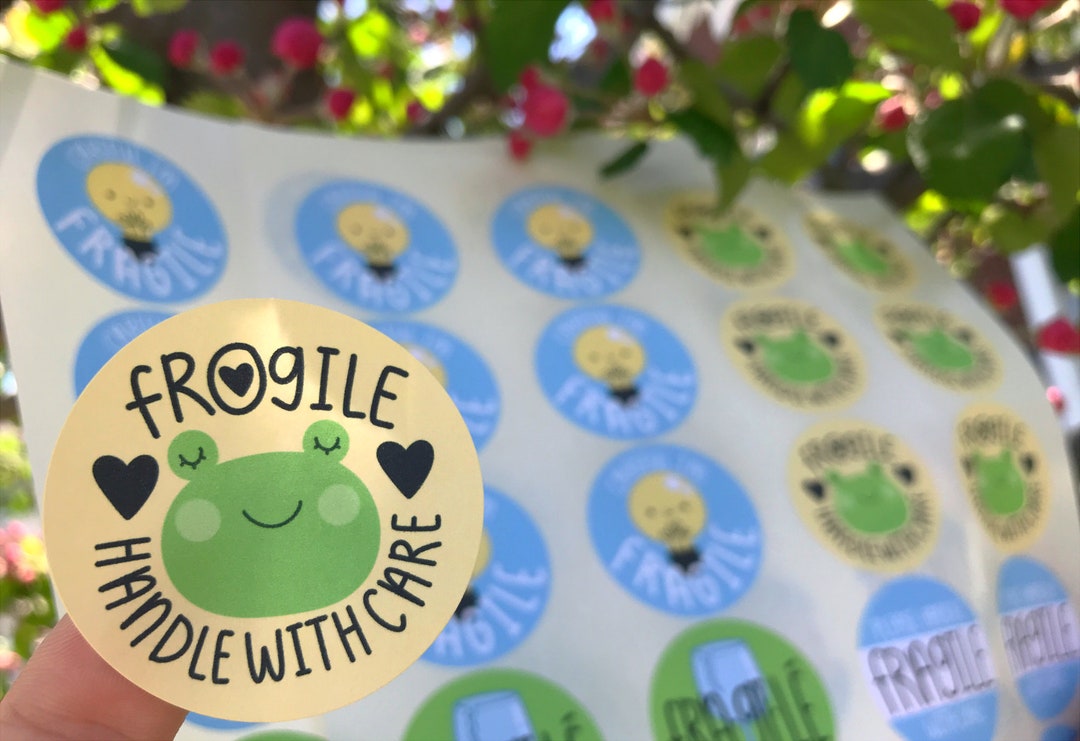 Fradigle Sticker Fragile Sticker Set - Etsy