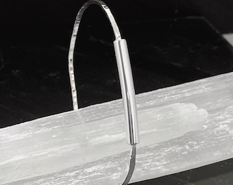Pulsera de brazalete de barra de plata esterlina / Colección Fancy Me / Pulsera de brazalete / Joyas de plata / Regalos para ella