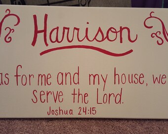 Family Name Painting