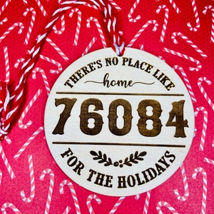 No Place like home for the holidays einlagig Ornament