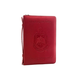 Premium Delta Sigma Theta Leather Ritual Cover