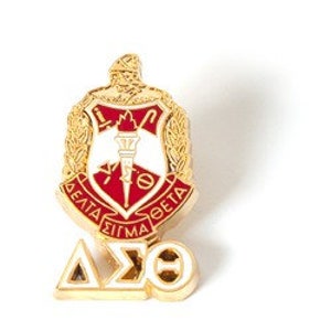 3D Delta Sigma Theta Crest w/ Letters