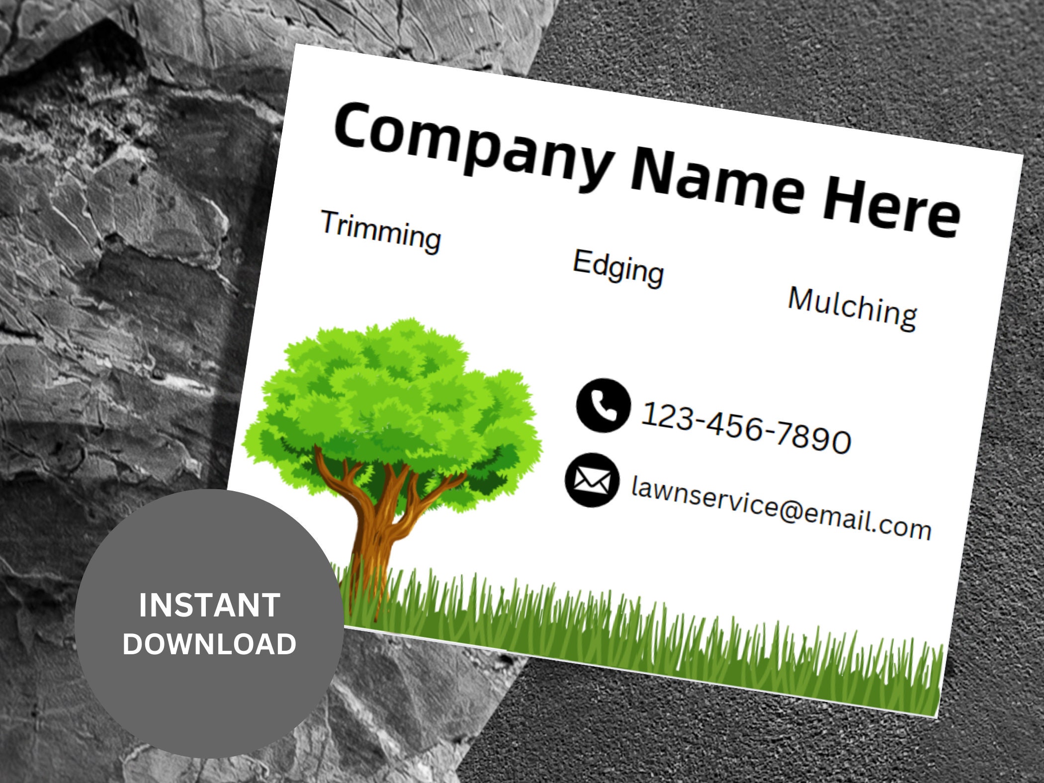 Lawn Service Business Card Template Lawn Business Card Business Card Lawn Service Business Card Template Lawn Business Card Business Card