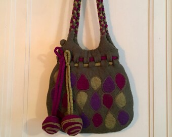rising tide wool purses