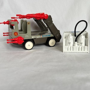 1986 STARCOM H.A.R.V.-7 Heavy Armed Recovery Vehicle OR Cargo Fuel Pod Tank Container, Coleco U.S. Space Force Collectible Vintage Toy Works