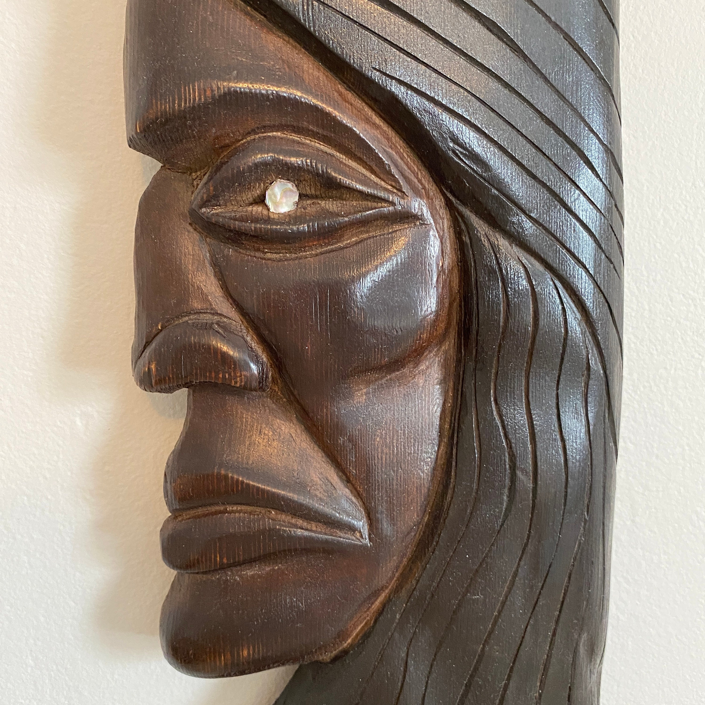 ベストセラー Vintage Profile Tribe SQUAMISH Carving Wood JOSEPH WALTER 絵画