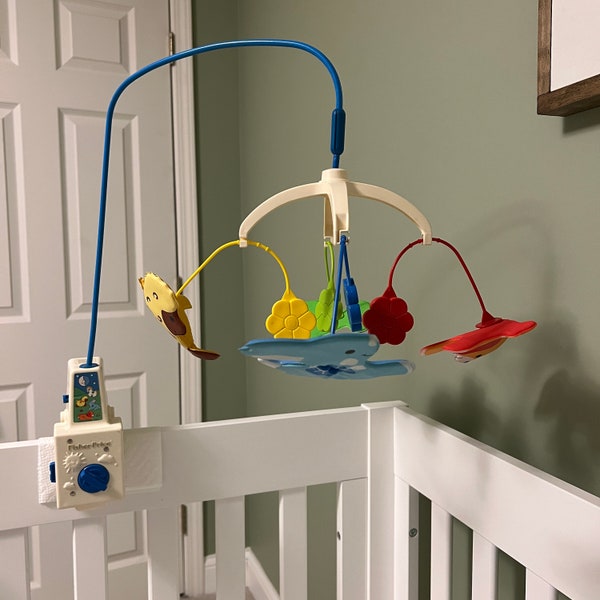 Vintage Crib Mobile Etsy