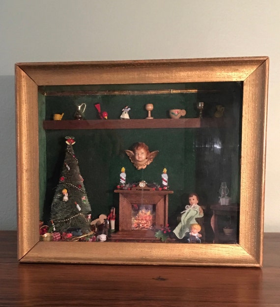 dollhouse shadow box