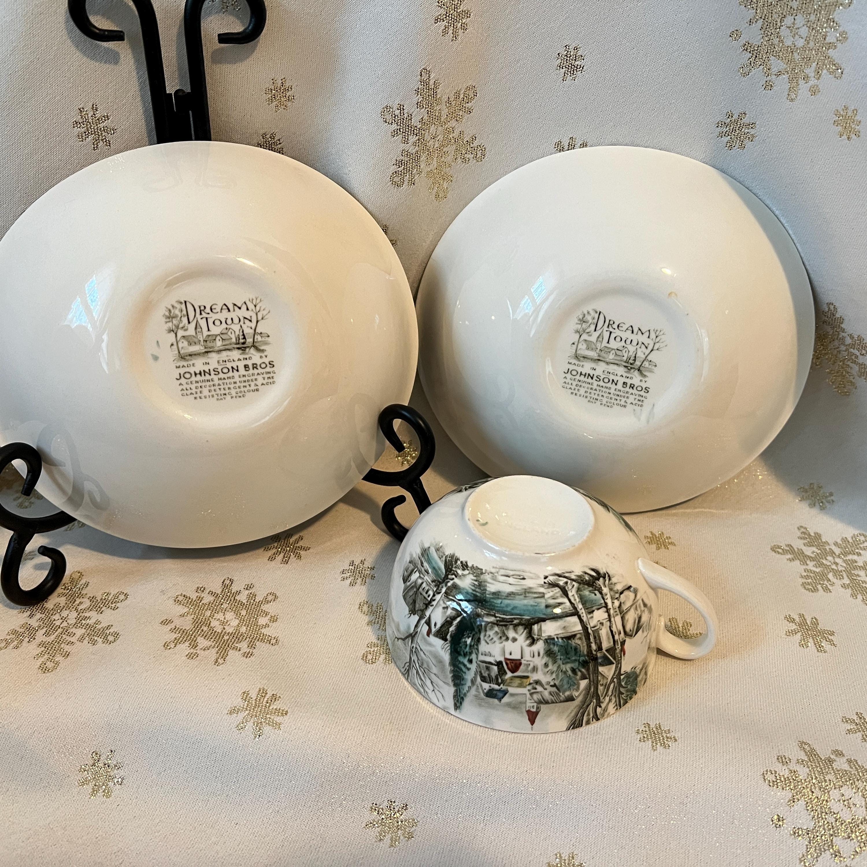 Vintage DREAM TOWN Johnson Brothers Dinnerware, Your Choice: 1