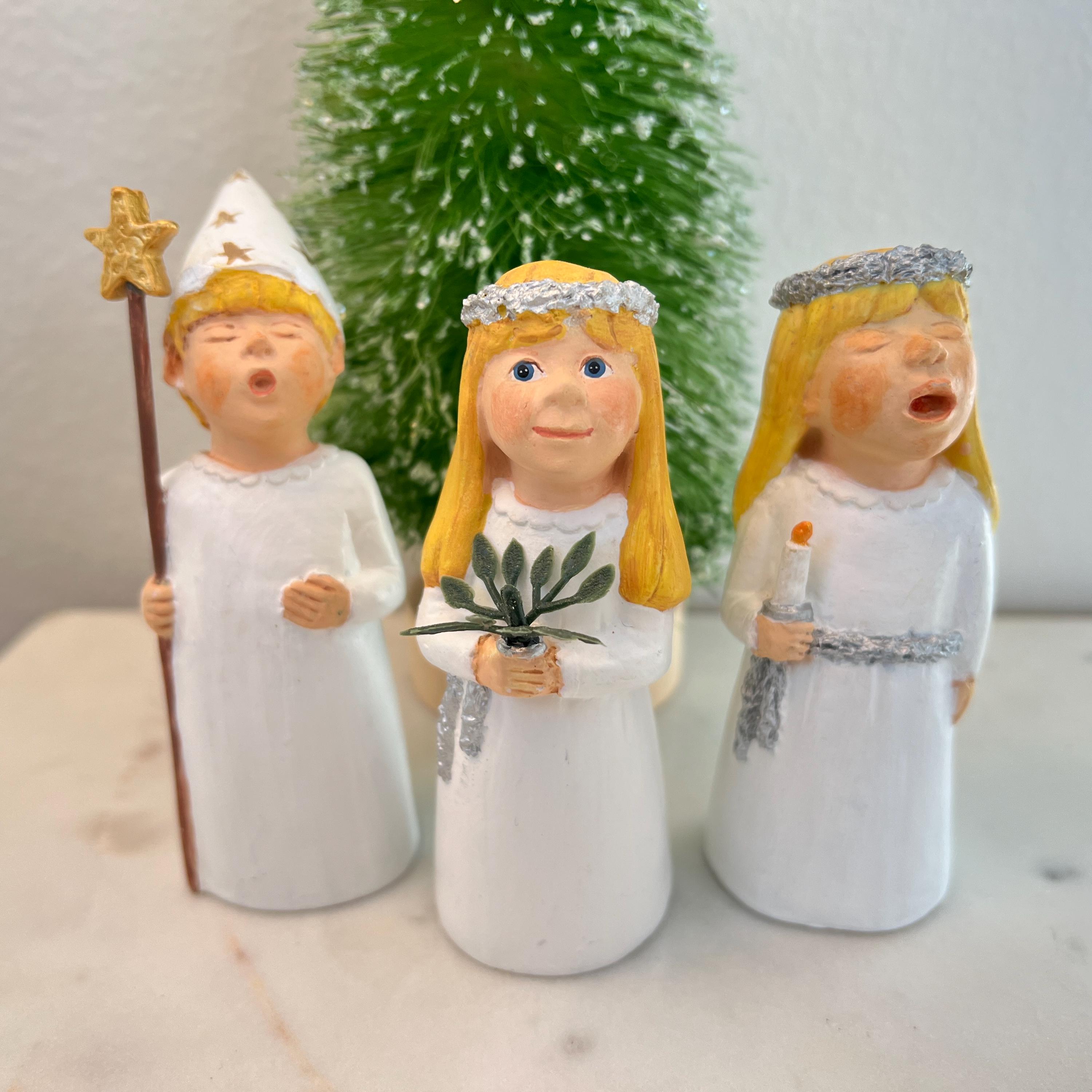 ノルウェー candy designsクリスマスキャロル フィギュア 4体セット