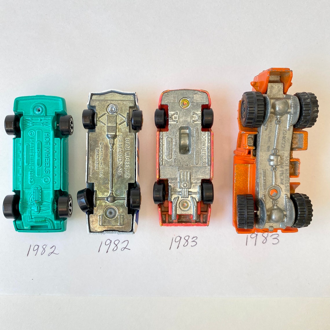 1980s HOT WHEELS '82 Camaro Z28 Malaysia '83 Gts Etsy