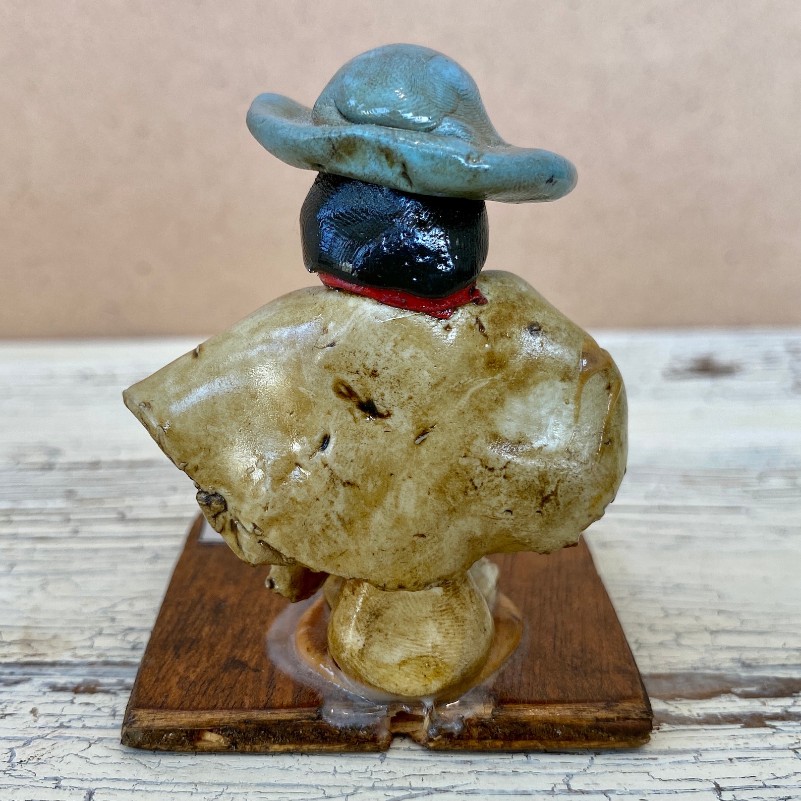 Vintage Ecuadorian 21/2 Musician Clay Figure Folk Art Etsy