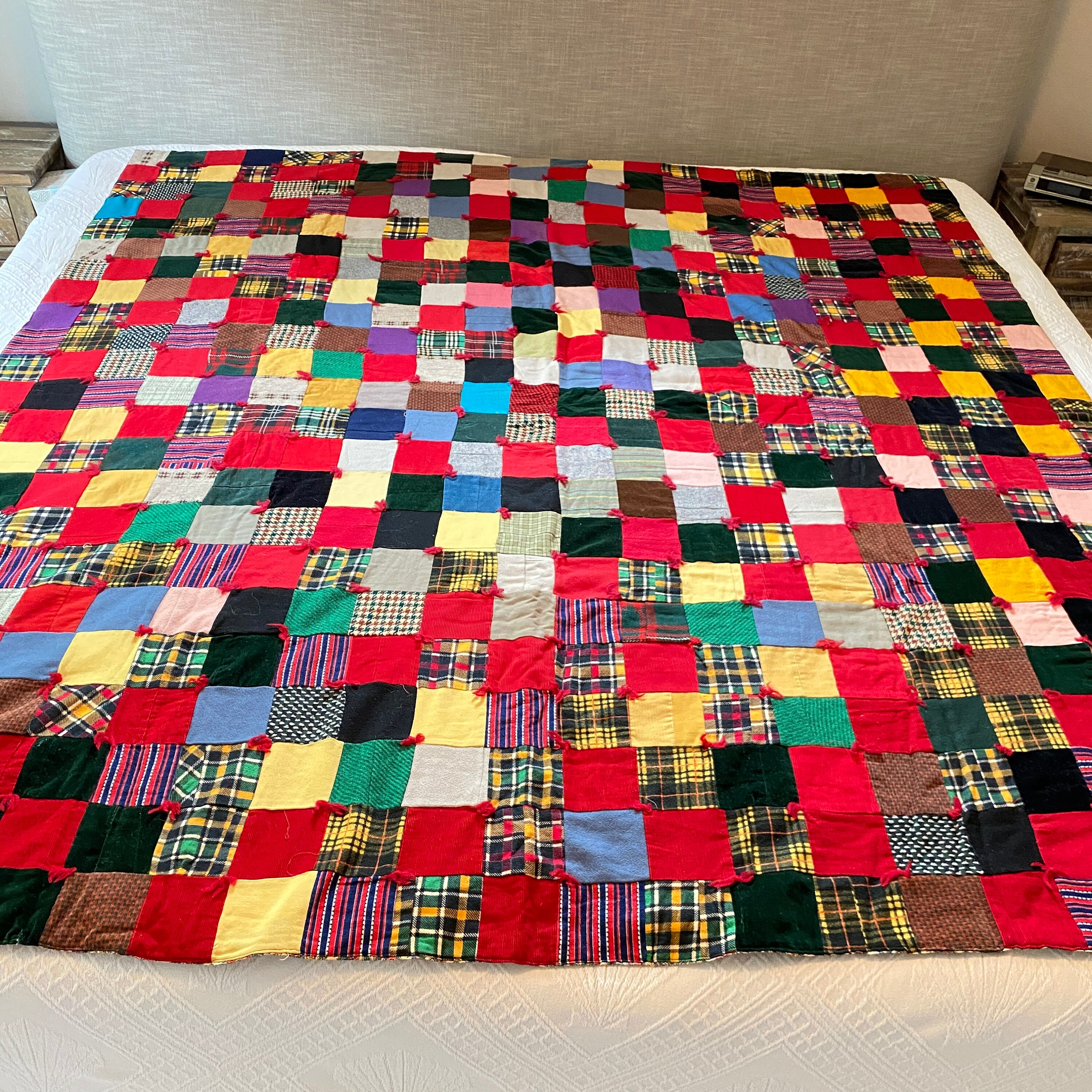 VINTAGE QUILT ヴィンテージキルト 137×185cm VINTAGE QUILT（ヴィンテージキルト）｜LIGHT YEARS（ライト