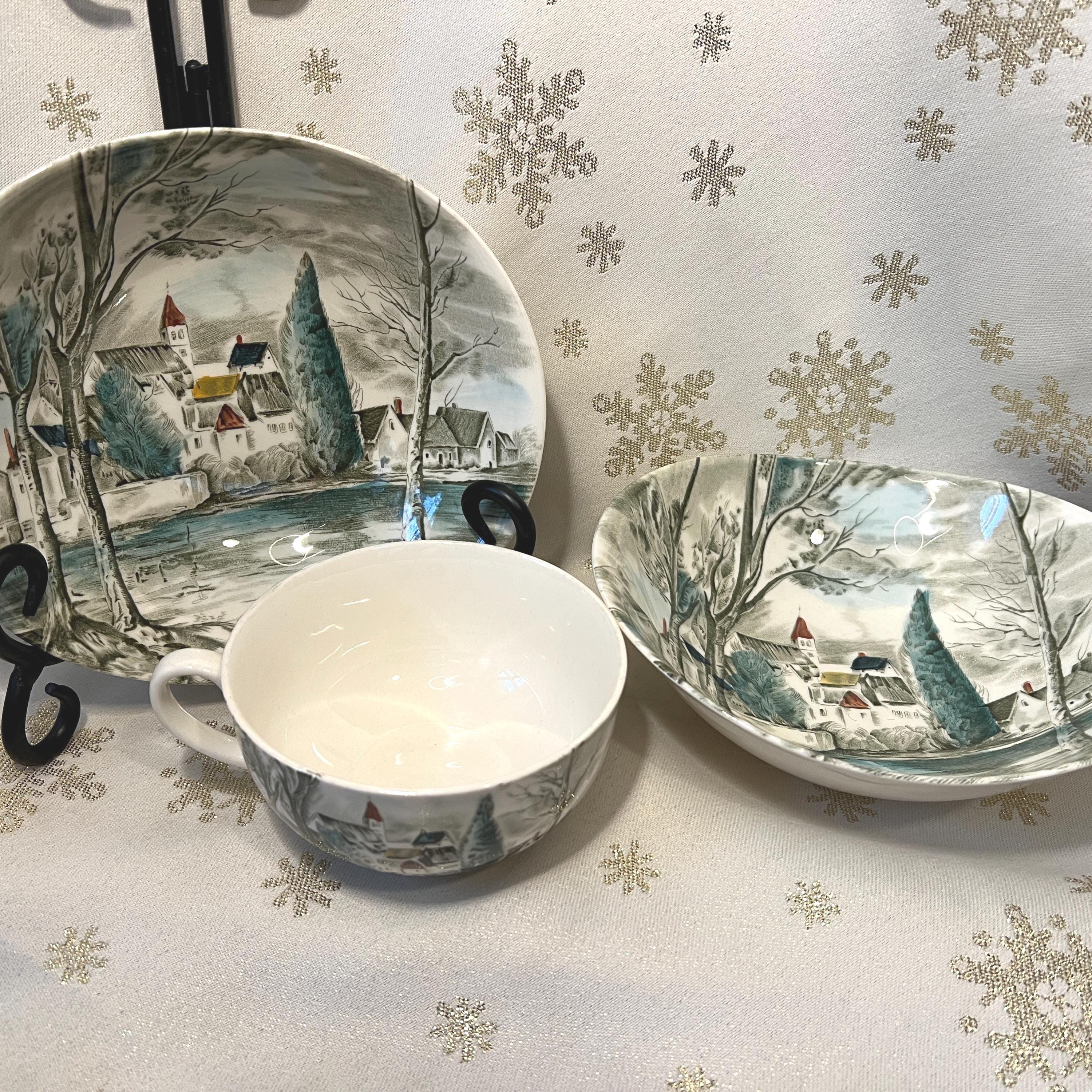 Vintage DREAM TOWN Johnson Brothers Dinnerware, Your Choice: 1