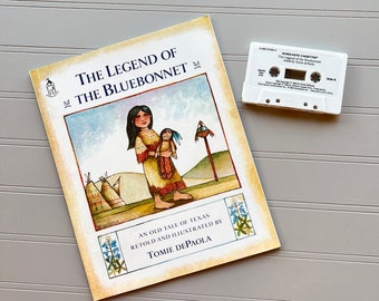 1992 of 1983 The Legend of the Bluebonnet Retold and Illustrated by Tommy dePaola Cassette & 1 Copy ISBN 039922411-4 PB Sandcastle, RL2