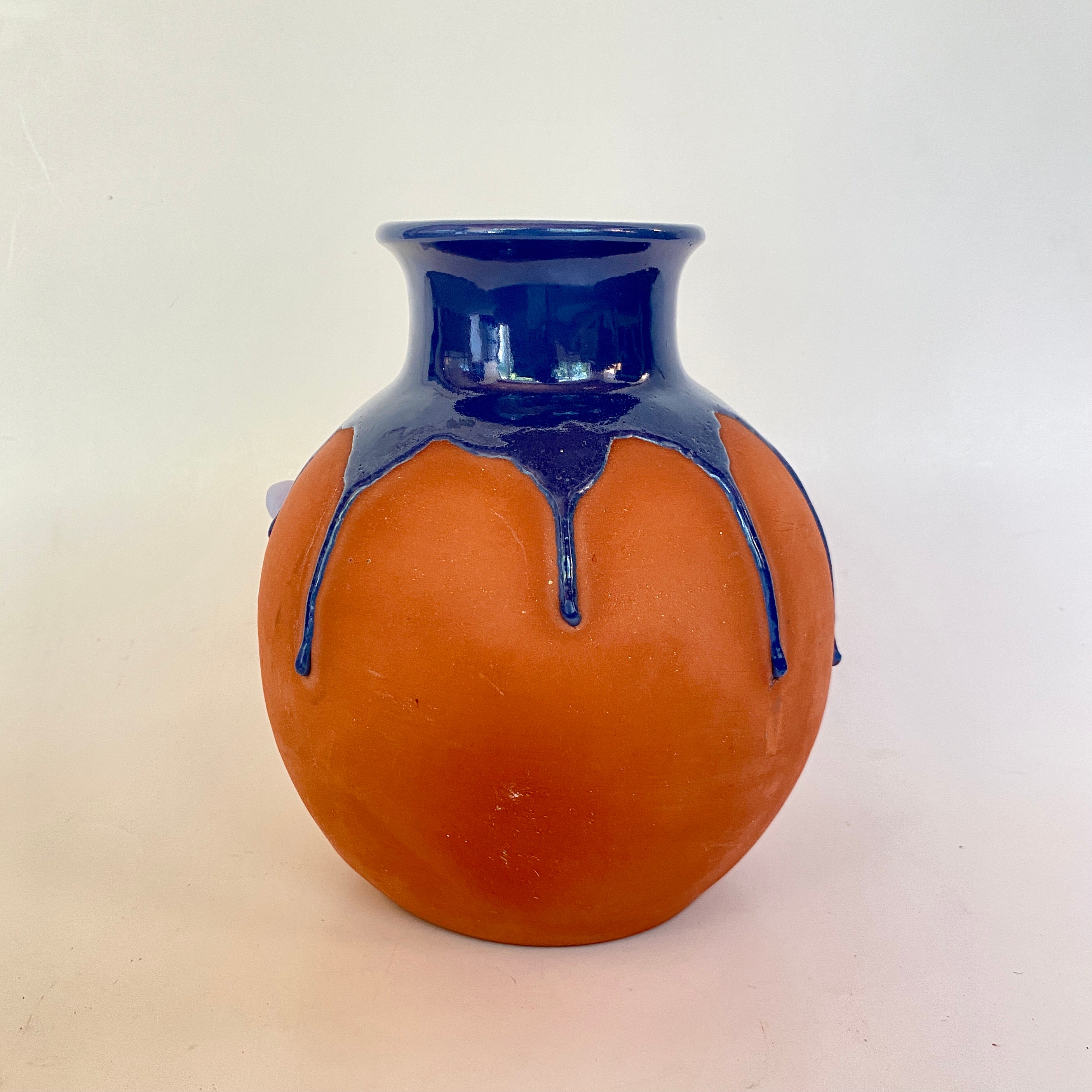 1960s Vintage Folk Art Pottery ウベダ IDEE Vintage 1960s Mexican Pottery Bird, MCM Mid Century Hand