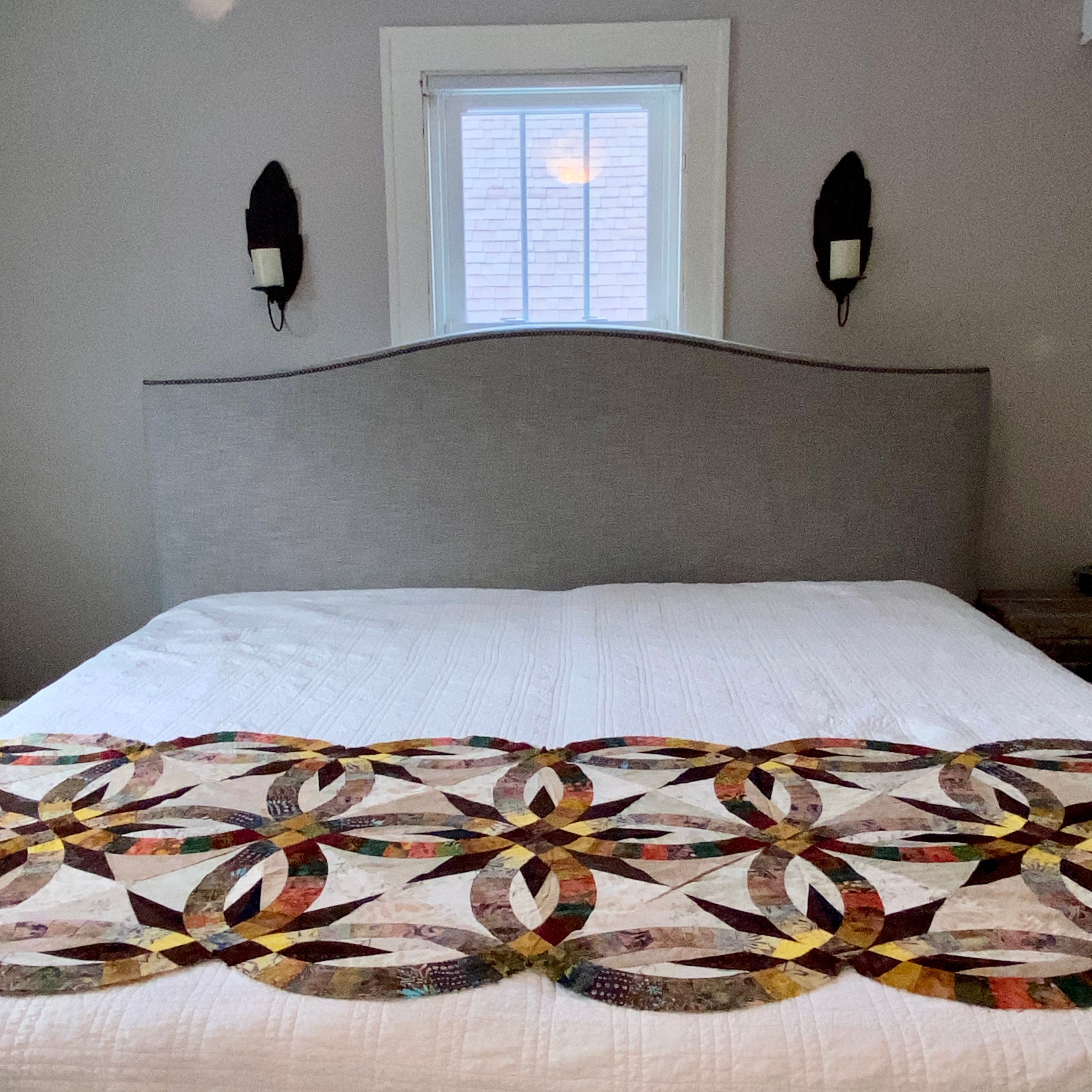 BALI BED RUNNER Quilt Top Patchwork Cotton Batiks King Size Etsy