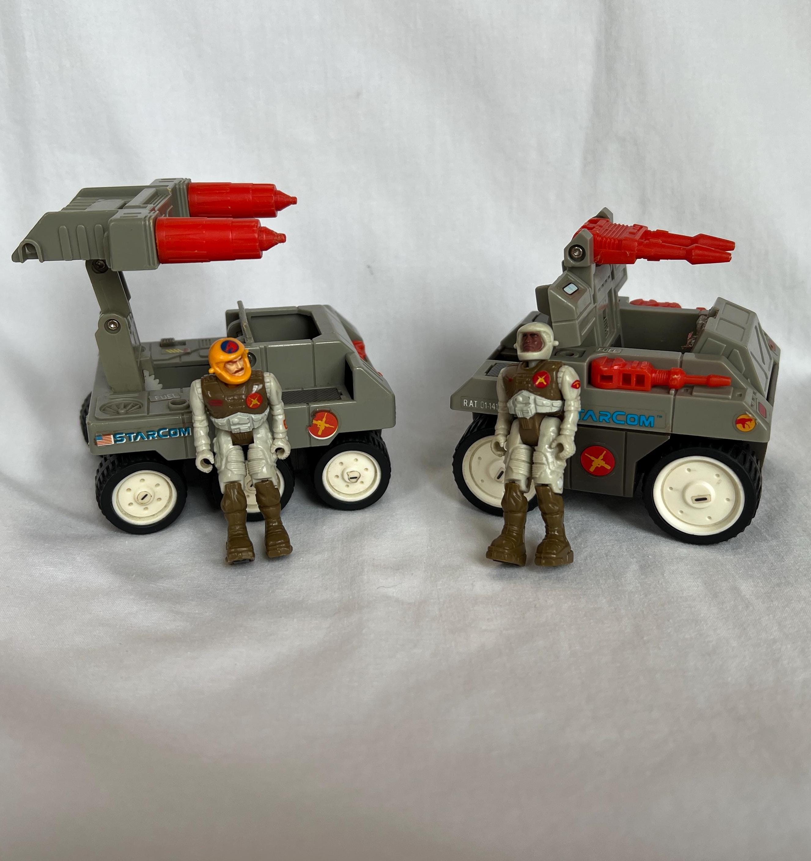 1986 STARCOM Laser Rat OR M-6 Railgunner, Coleco Ground Attack