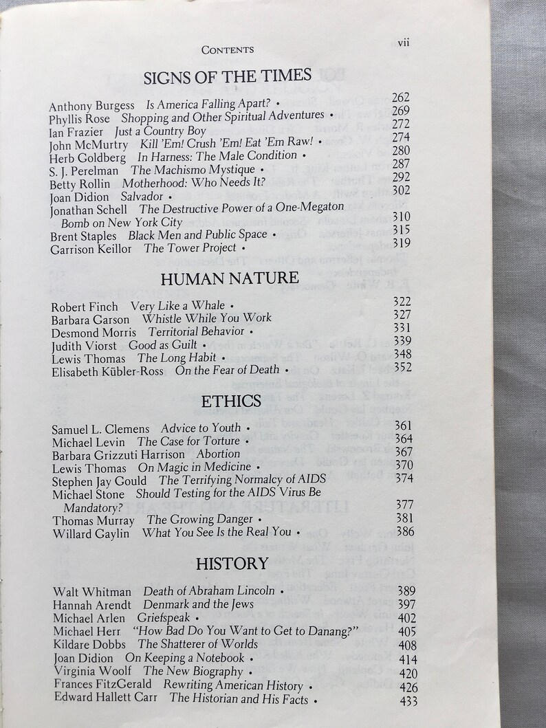 THE NORTON READER An Anthology of Expository Prose General Etsy