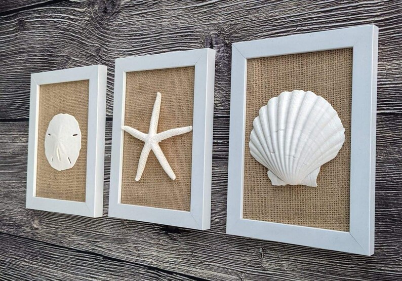 Beach Cottage Decorbeach House Wall Decorset of Beach Wall Etsy