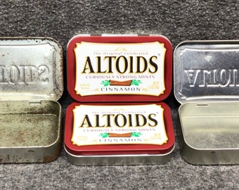 Altoids Tin/Empty/Diorama/Sewing Kit/Survival Box/Fishing Box/Coin Box