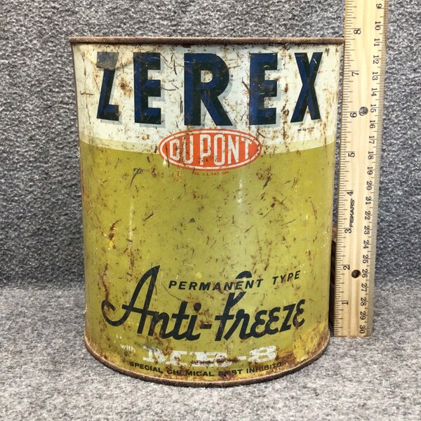 Antifreeze Tin Can Etsy