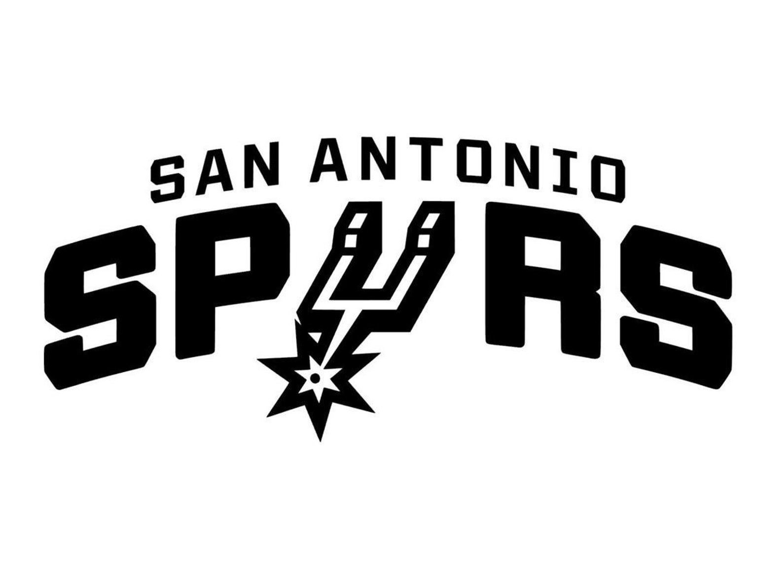 NBA San Antonio Spurs basketball vinyl decal laptop car Etsy